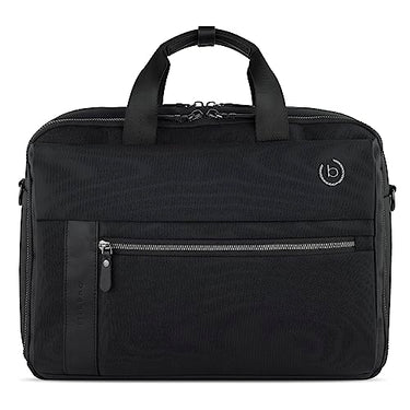 bugatti Nero Businesstasche mit 15“ Laptopfach, Herren- Aktentasche, groß, Schwarz im Sale